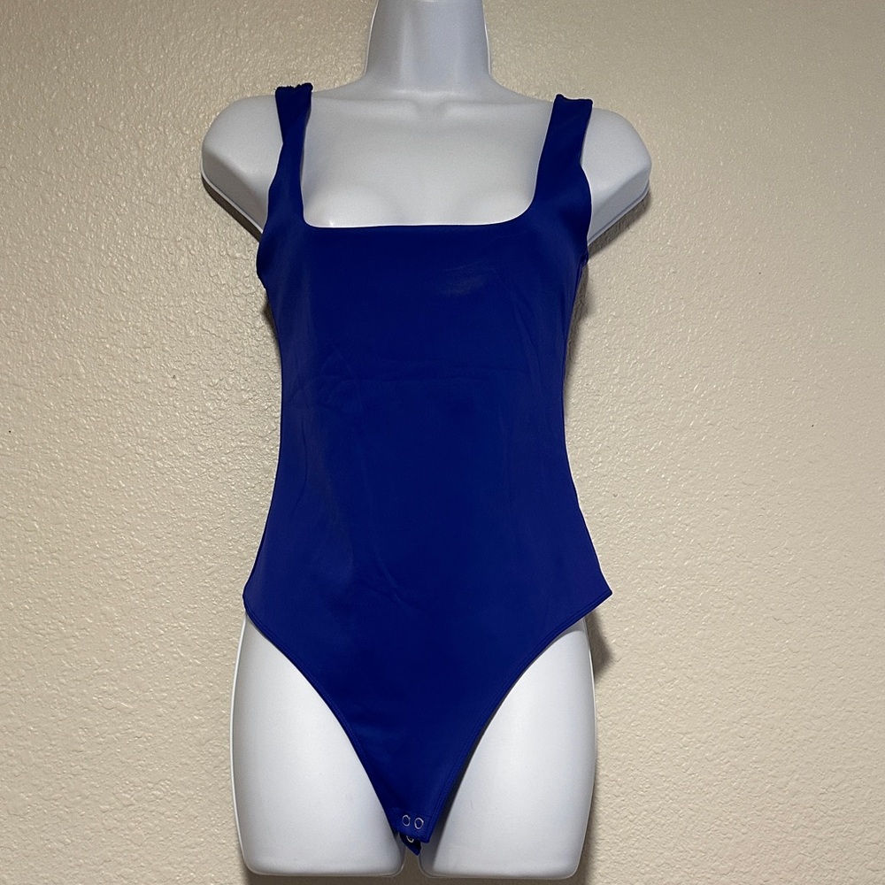 Good American Royal Blue Bodysuit
